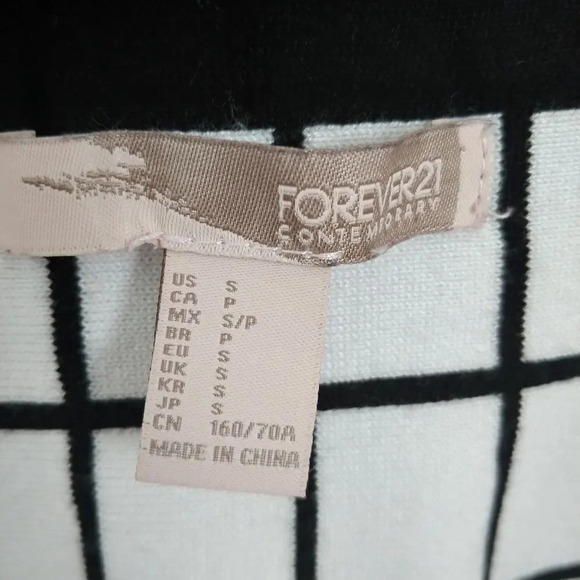 Forever 21 Monochromatic Mini Skirt, Reversible, S - Picture 5 of 6